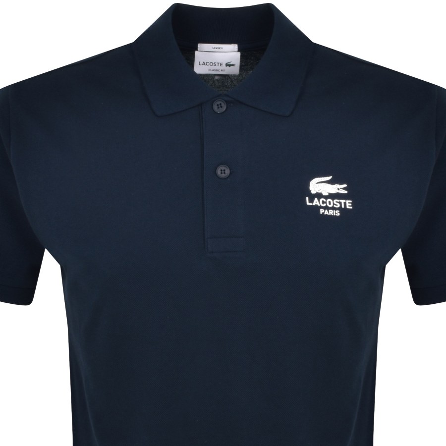 Lacoste Logo Polo T Shirt Navy